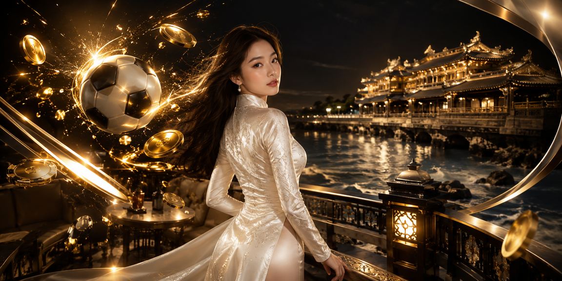 Người hâm mộ bóng đá đội áo dài cổ vũ tại Huế với sắc màu neon sáng rực